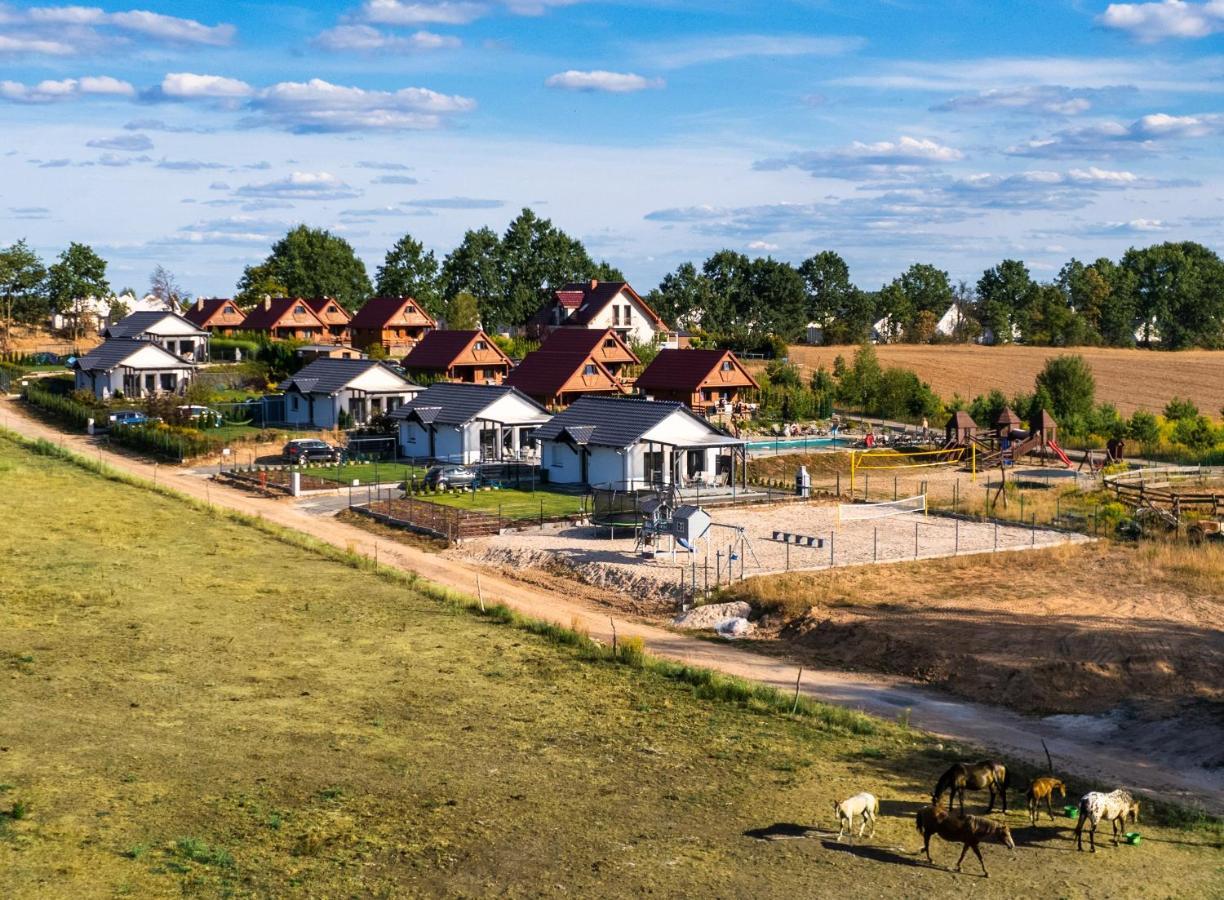 Przystan Lagowek - Domki Letniskowe Buitenkant foto