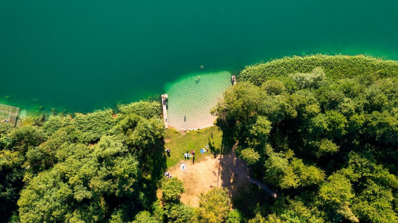 Przystan Lagowek - Domki Letniskowe Buitenkant foto